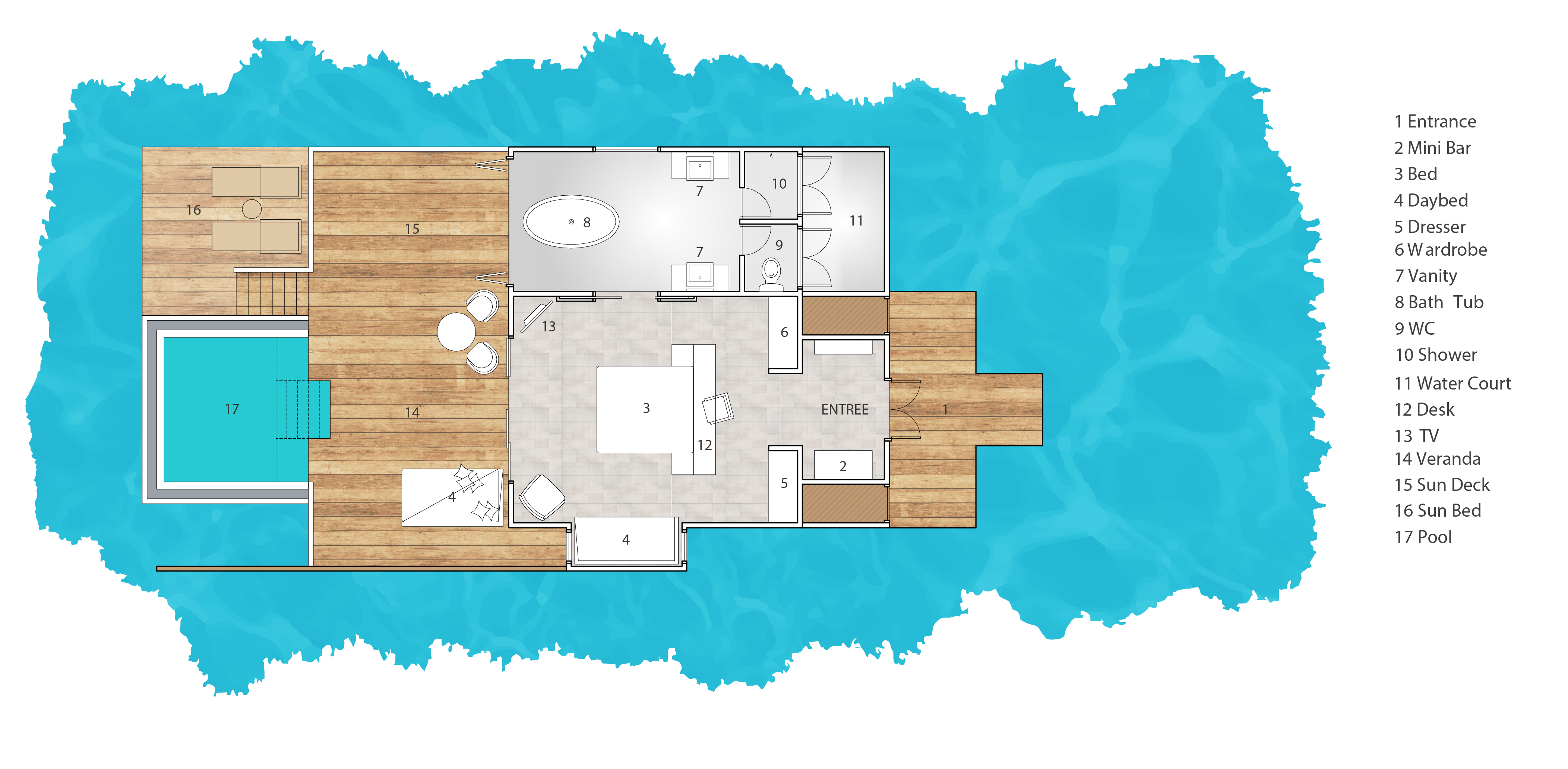 Ocean Suite With Pool Sun Siyam Iru Veli 01