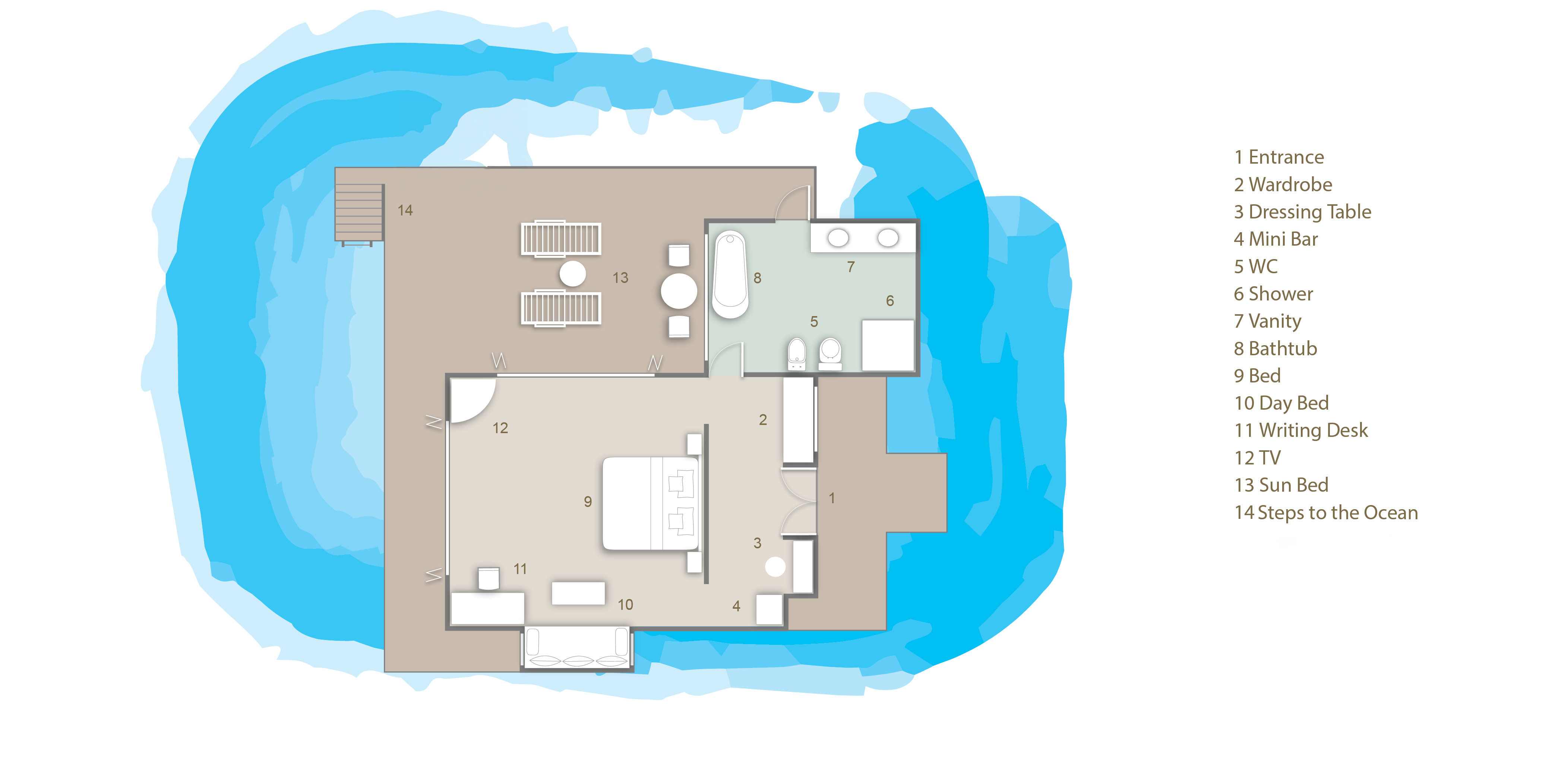 5 Sunset Reef Villa 01 No Jacuzzi