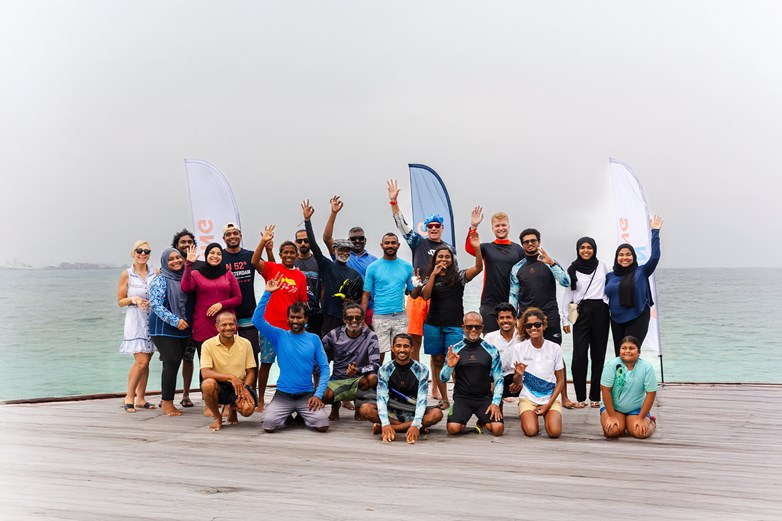 Sun Diving Launch Group Photo