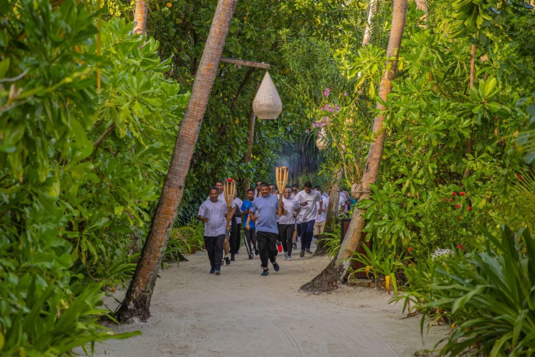 Olympics Day Celebration at Sun Siyam Vilu Reef